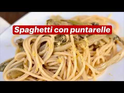 SPAGHETTI CON LE PUNTARELLE UNA BOMBA DI PASTA!!! Semplice e veloce da preparare un gusto pazzesco.