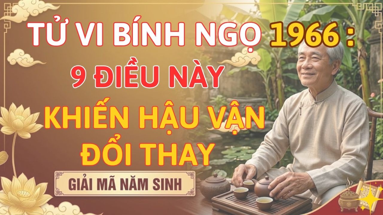 Bính Ngọ 1966: Cả Đời Đắng Cay Đã Đủ, Chỉ Cần 9 Điều Này Hậu Vận Đổi Thay | Tử Vi Tuổi Ngọ