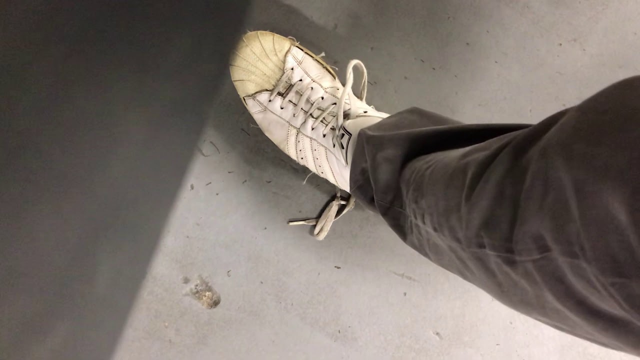 Enjoying My Vintage 2002 Well Worn And Trashed Adidas Superstar Casual