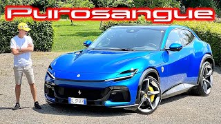 Essai Ferrari PUROSANGUE : faux SUV, vraie Ferrari ?