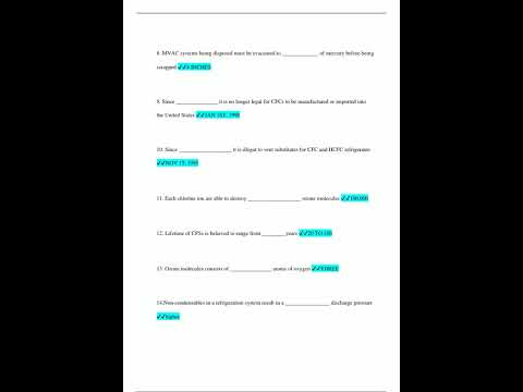 Section 609 Quizlet