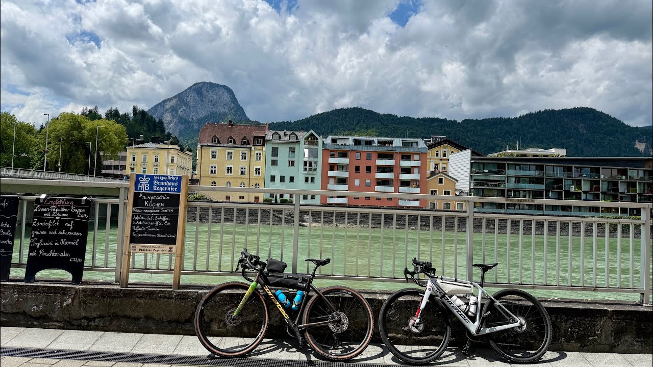 Длинный выходной в Австрии Tirol  Bad Häring, заезд на Велосипеде до Озера Walchsee