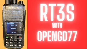 RT3S OpenGD77 Full Review