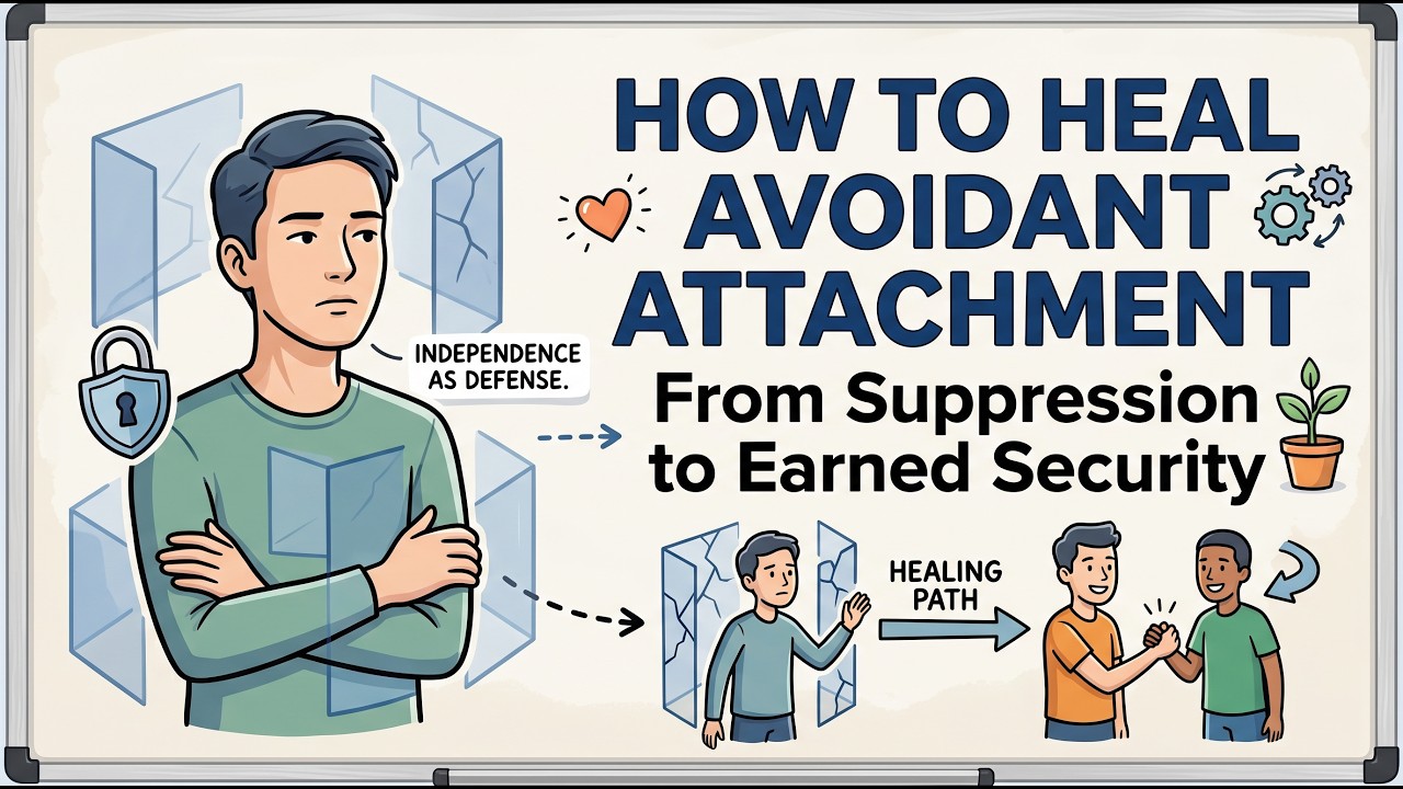 How to Heal Avoidant Attachment Style - YouTube
