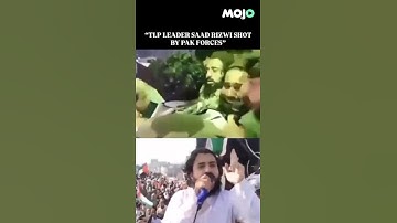 Pakistan| TLP Leader Saad Rizwi Shot| "Goli Kyun Chaliyee?" He Asked Earlier| #pakistan #tlp #shorts