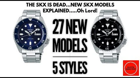 SEIKO SKX DISCONTINUED..HERE ARE THE NEW SEIKO 5 "SKX" MODELS! DO THEY SUCK!!?!?!