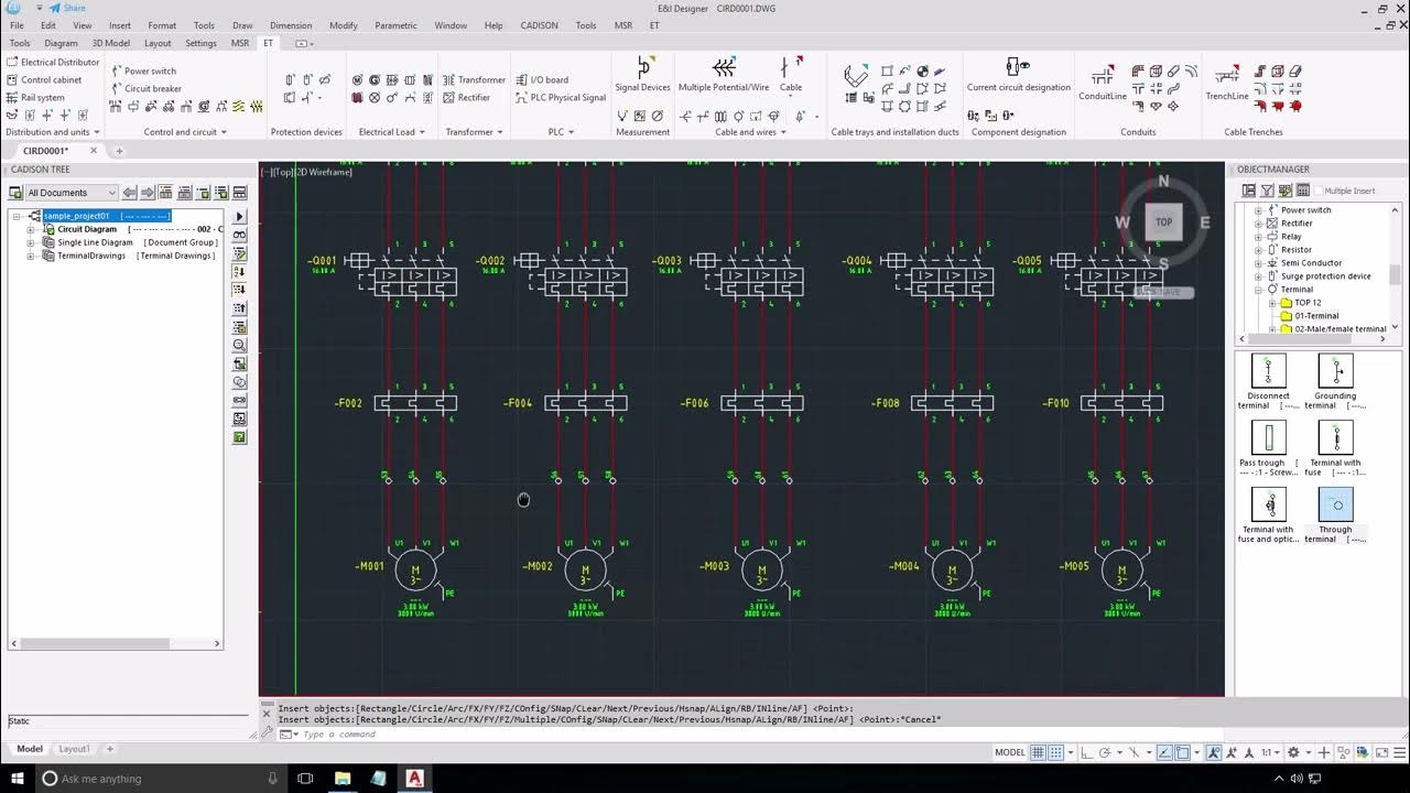 Generate Electrical Terminal Strips and Drawing Faster with E&I