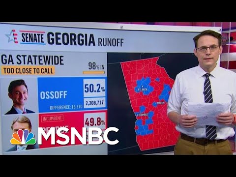 Race Between Ossoff, Perdue Remains Too Close To Call | Morning Joe | MSNBC