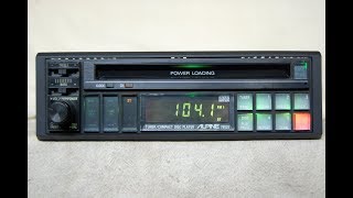 Vintage Alpine 7902E AM/FM/CD player car stereo old school 7902 (Alien Dashboard)