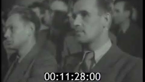 1947г Суд над персоналом немецкого Концлагеря Заксенхаузен