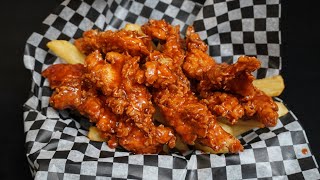 HONEY BBQ CHICKEN TENDERS Recipe