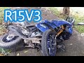 Những pha R15V3 "RỚT NÀI" cực căng (Yamaha R15V3 Crash Compilation)