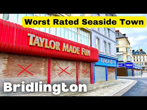 Walking through WORST RATED Seaside Town - Bridlington, Yorkshire!