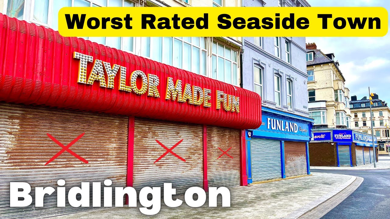 Walking through WORST RATED Seaside Town - Bridlington, Yorkshire!
