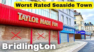 Walking through WORST RATED Seaside Town - Bridlington, Yorkshire!