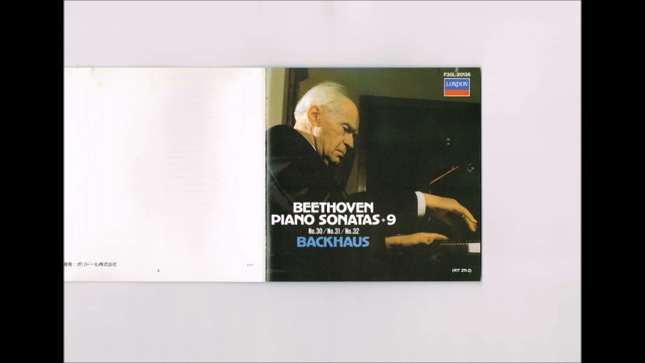 BEETHOVEN PIANO SONATAS 不滅のバックハウス Ludwig van Beethoven, Wilhelm Backhaus - Wilhelm Backhaus