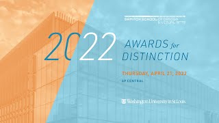 2022 Sam Fox School Awards for Distinction Ceremony