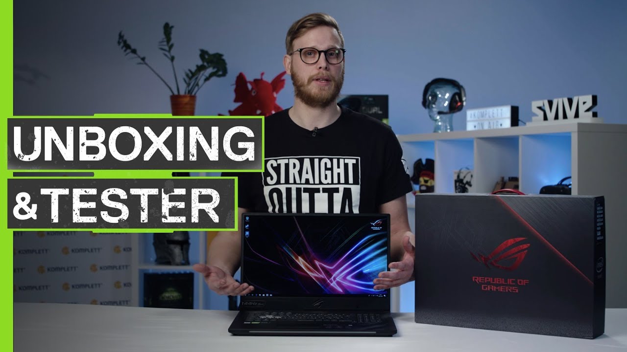 ASUS GL704G Laptop RTX 2070 - YouTube