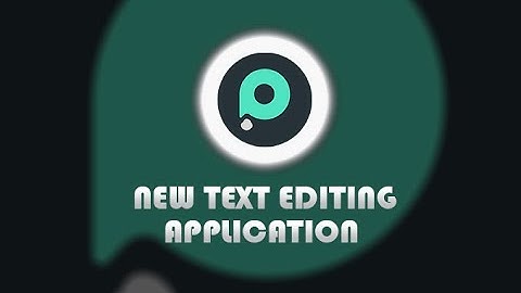 Simple Text Editing app || Pixelflow || Editing