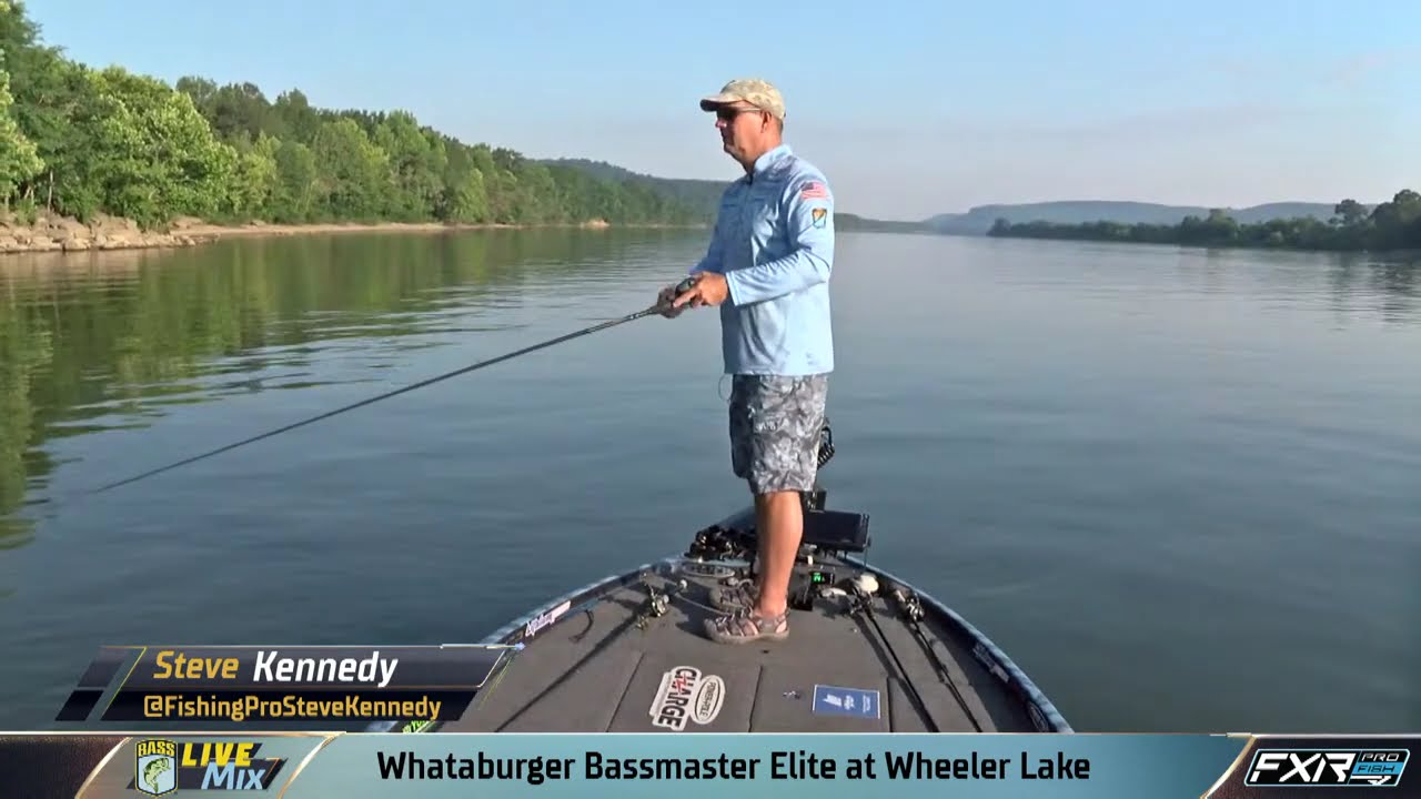 2024 Bassmaster Elite Live Mix at Wheeler Lake, AL - Day 1