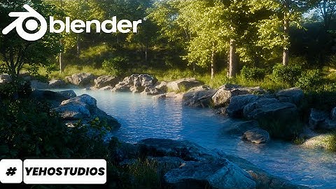 Create a Realistic River Landscape In Blender