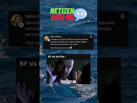Jangan jolok sarang tebuan kak 😅 #NetizenHariIni