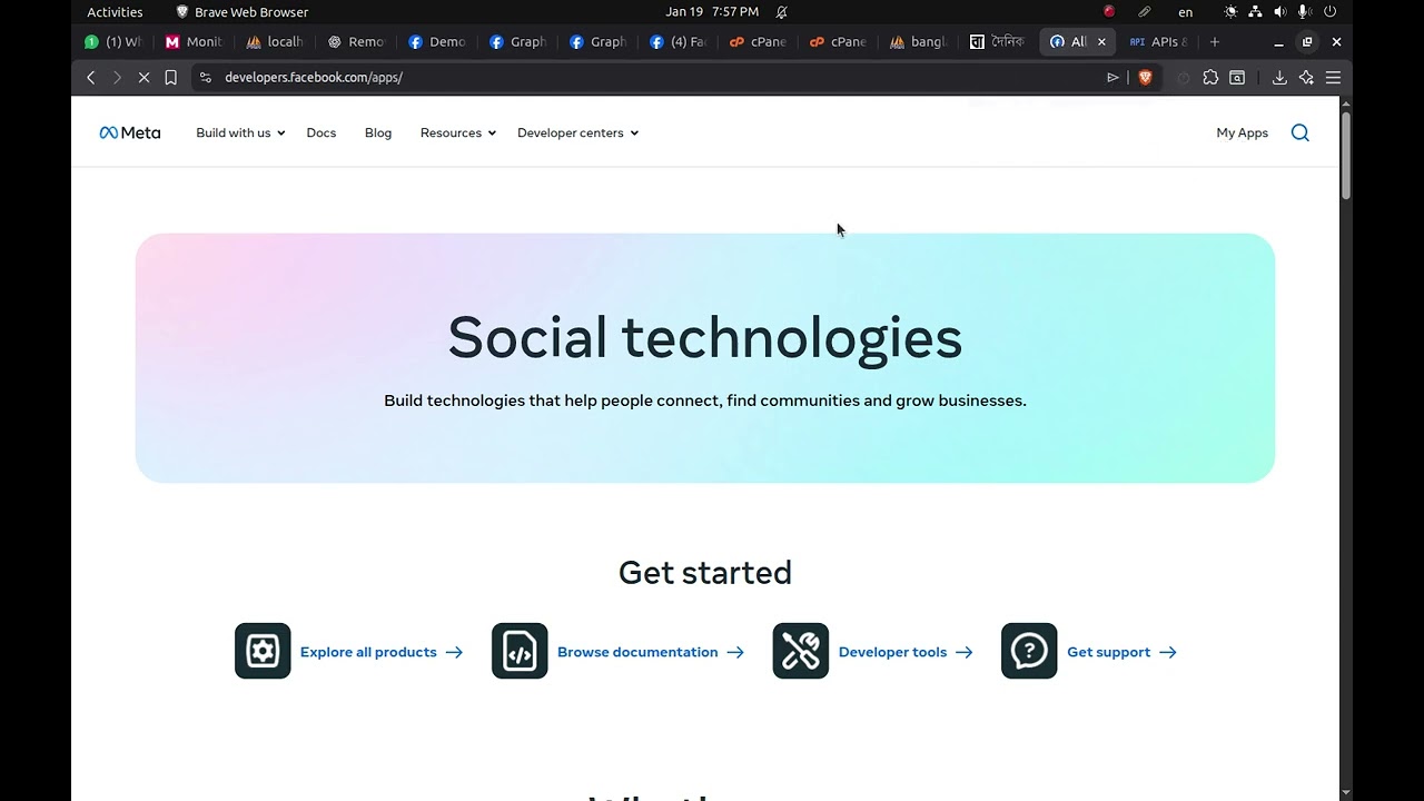 Connect Facebook to news website for sharing news to facebook page