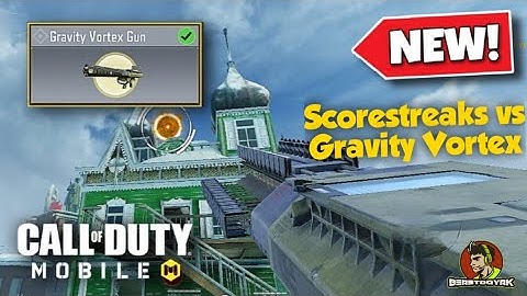 *NEW* GRAVITY VORTEX GUN vs SCORESTREAKS & OPERATOR SKILL in CALL OF DUTY MOBILE !! | CODM INDIA