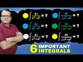 Master the Six Most Important Integrals for Class 12 and Ace Your JEE Exam!