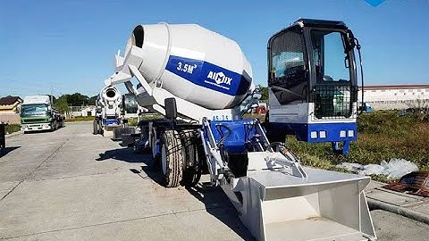 Weighing System of A Mobile Self Loading Concrete Mixer-Aimix Group
