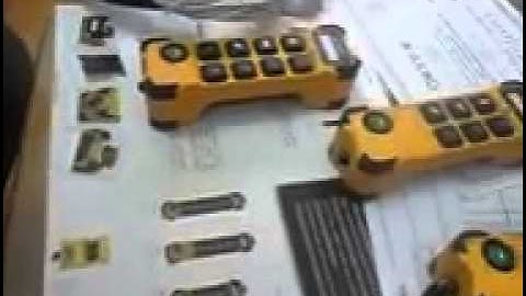 Điều khiển không dây cẩu trục |Điều khiển cẩu trục