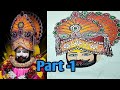 खाटू श्याम जी महाराज drawing 🙏//Khatu shaym baba drawing//how to draw khatu wale shaym Ji easy step