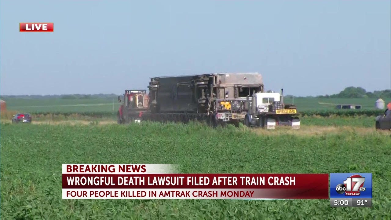 Widow of dump truck driver in Amtrak crash files wrongful death lawsuit ...