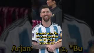 Messi&#39;ye Göre Dünyanın En İyi Futbolcusu ...?! #shorts