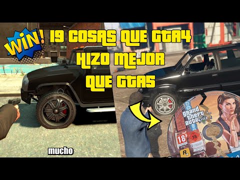 19 Cosas que GTA 4 Hizo Mejor que GTA 5 🎮🔥