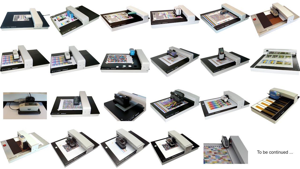 Overview of automated spectrometers, colorimeters, glossmeters, ...