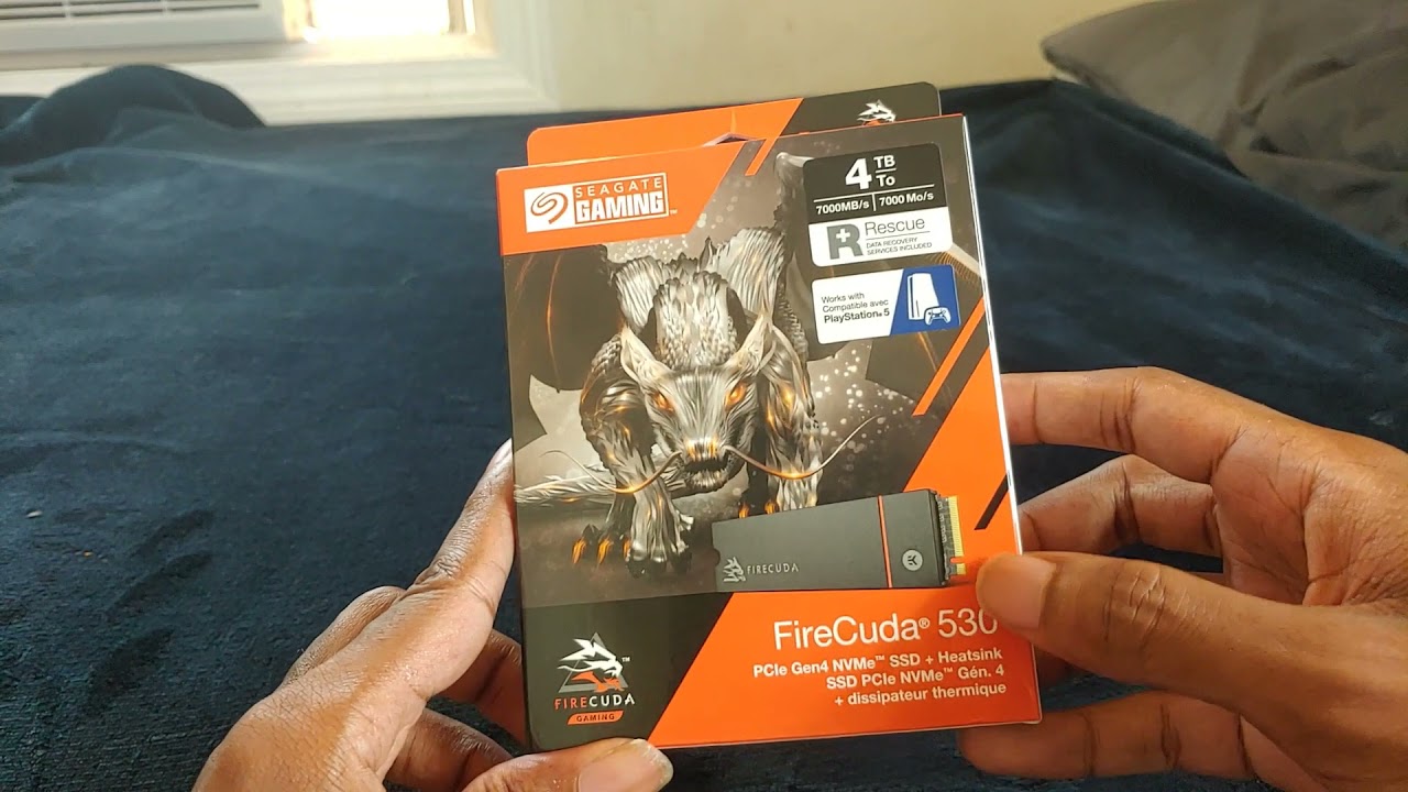 Seagate Firecuda 530 4TB SSD  Unboxing ! (For PS5)