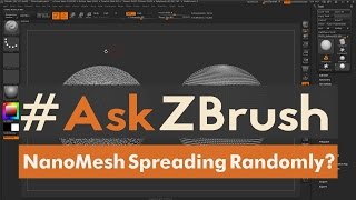 #AskZBrush: “Why do my NanoMeshes sometimes spread randomly across my model”