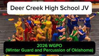 Deer Creek High School JV Winter Guard ~ 2026 WGPO State Championship Performance 