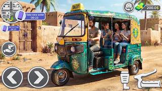 Tuk Tuk Rickshaw Driving 2026 3D: real tuk tuk simulator off-road driving routs - android gameplay screenshot 1