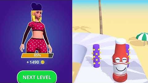 Twerk Race vs Juice Run 💃🧃 Funny & Satisfying Gameplay Battle | Android iOS Games