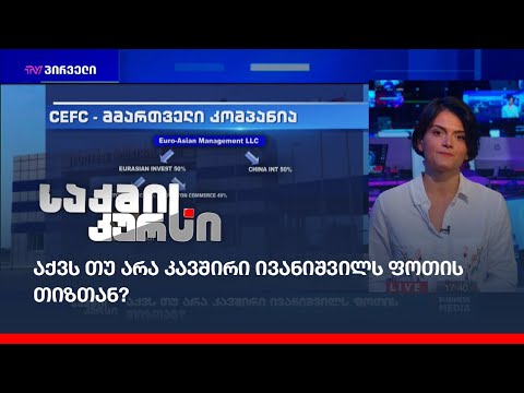აქვს თუ არა კავშირი ივანიშვილს ფოთის თიზთან?