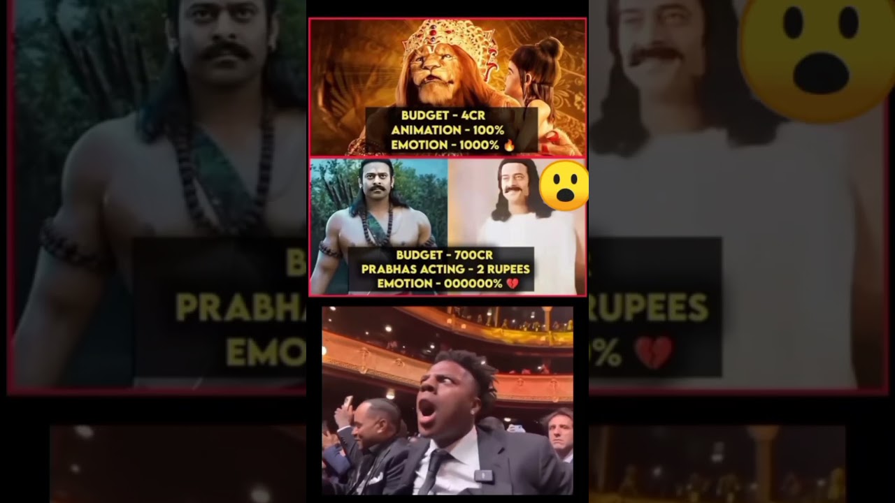 mahavatar narsimha movie // adipurush // prabhas // Telugu trolls // memes 