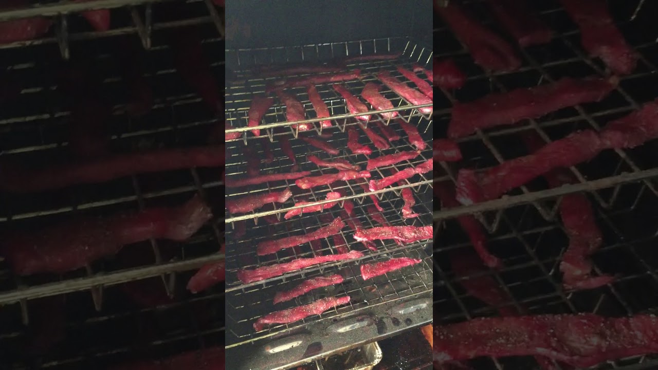 Homemade Jerky on The Bradley Smoker YouTube