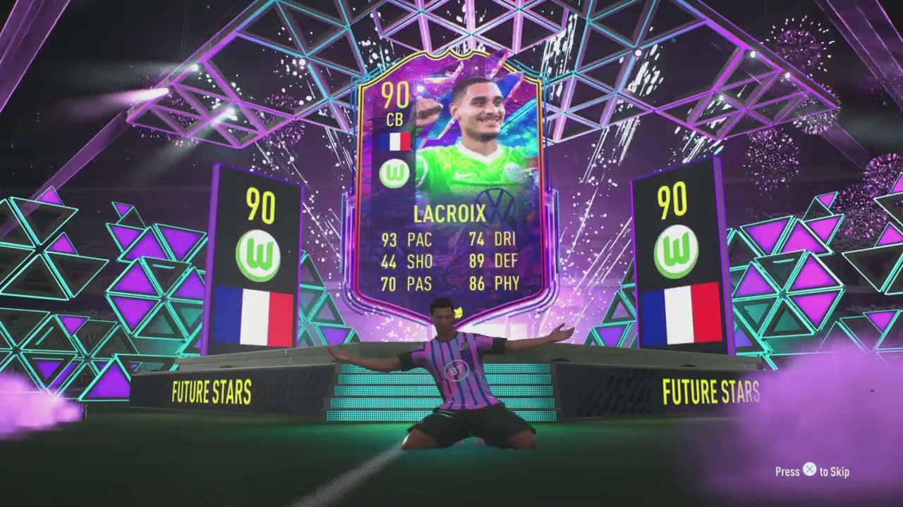 Got lacroix futurestars and even more!(fifa 22 pack opening #14