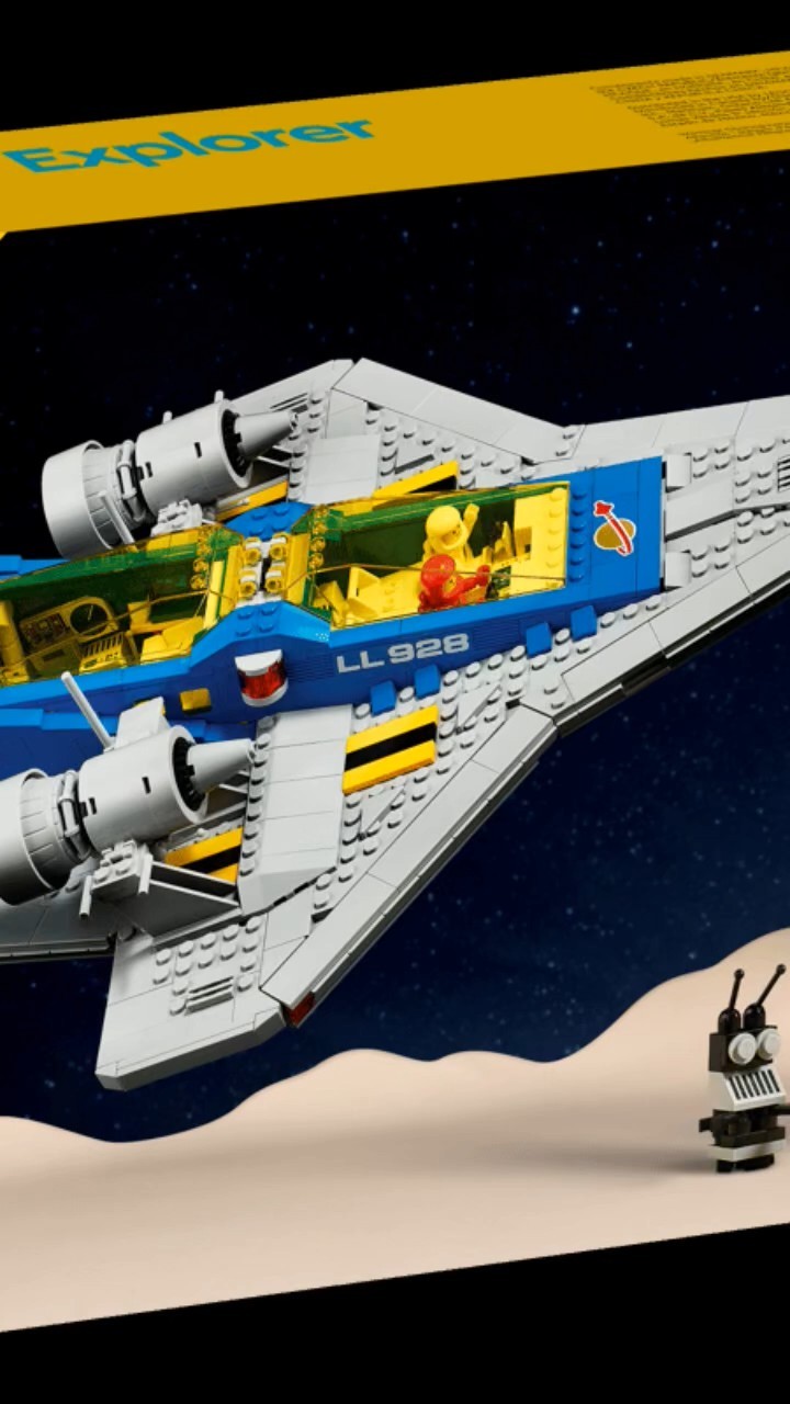 LEGO Icons 10497 Galaxy Explorer 🚀 #lego #shorts - YouTube