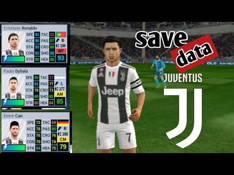 Juventus 2018 2019 Save Data Dream League Soccer 18