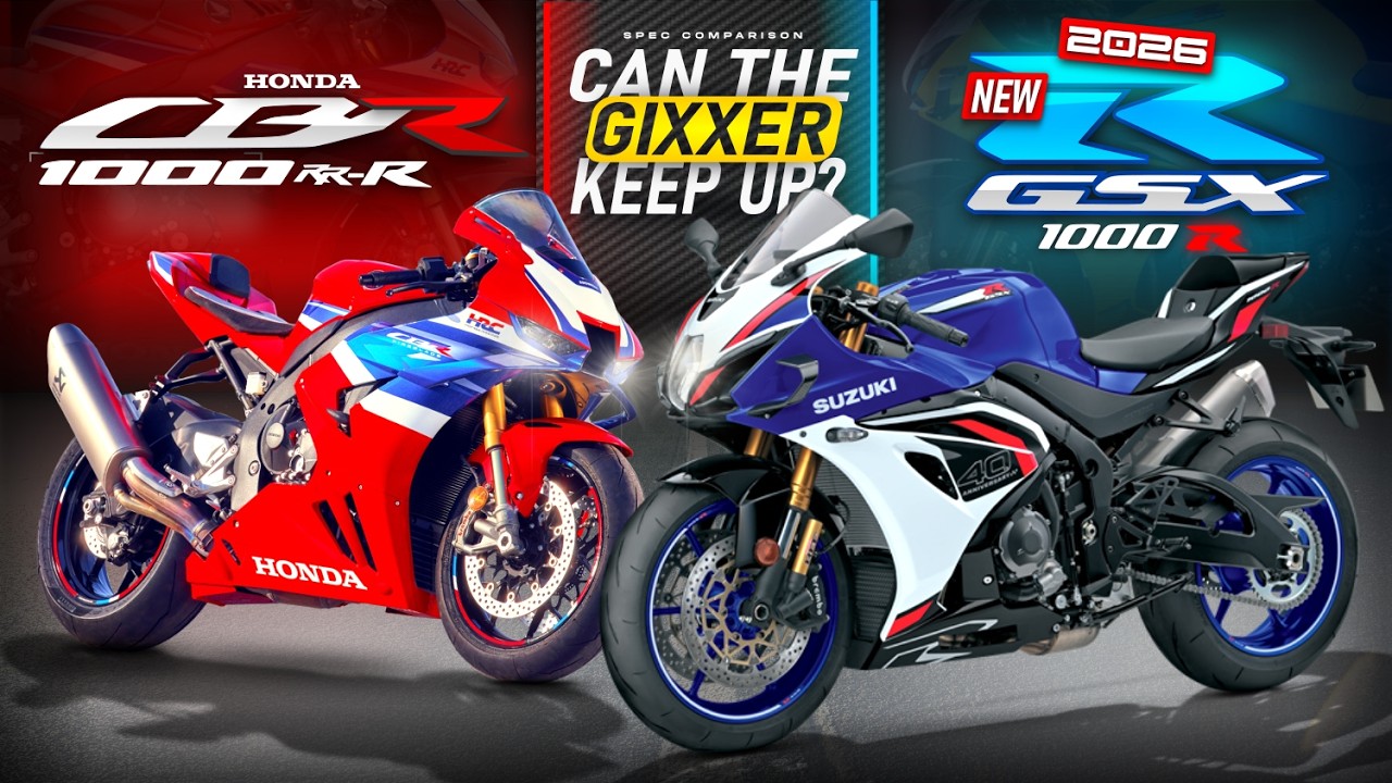 NEW 2026 Suzuki GSX-R1000R vs Honda CBR1000RR-R SP ┃ Gixxer is Back… But Can It Beat the Blade?