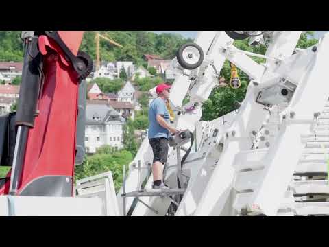 In 12 Stunden zum Highlight – Aufbau von DAS Riesenrad