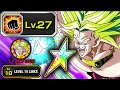 100% INT LSSJ BROLY LEVEL 10 LINKS WITH LVL 27 CRIT SHOWCASE! Dragon Ball Z Dokkan Battle